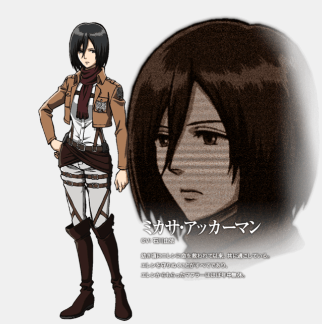 Mikasa has become a fan favorite 