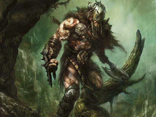 Garruk Wildspeaker, kinda the poster boy for Green