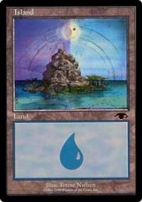 MAGIC-THE-GATHERING-PROMO-CARDS-ISLAND-GURU-LAND-PRMC089