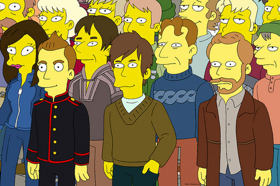 Their now infamous Simpsons appearance 