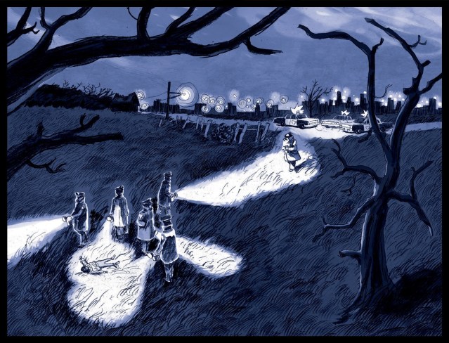 the crow curare issue 1 -title page -antoine dodé- James O'Barr