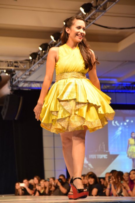 Pikachu inspired dress by Sam Skyler