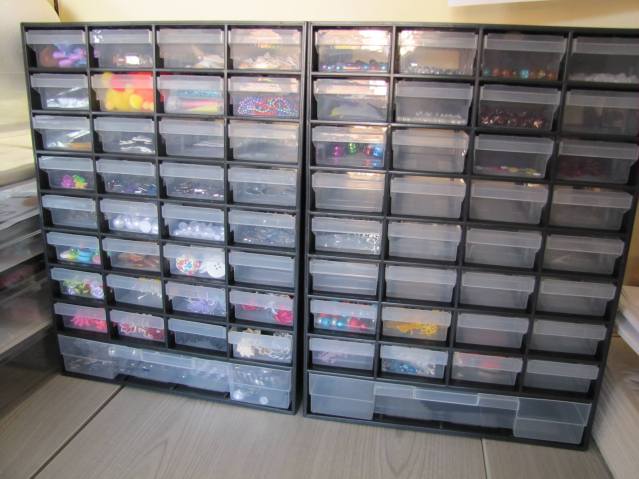 Photo by Anathiell.  A place for all of Anathiell’s supplies.  Now to label all the boxes.