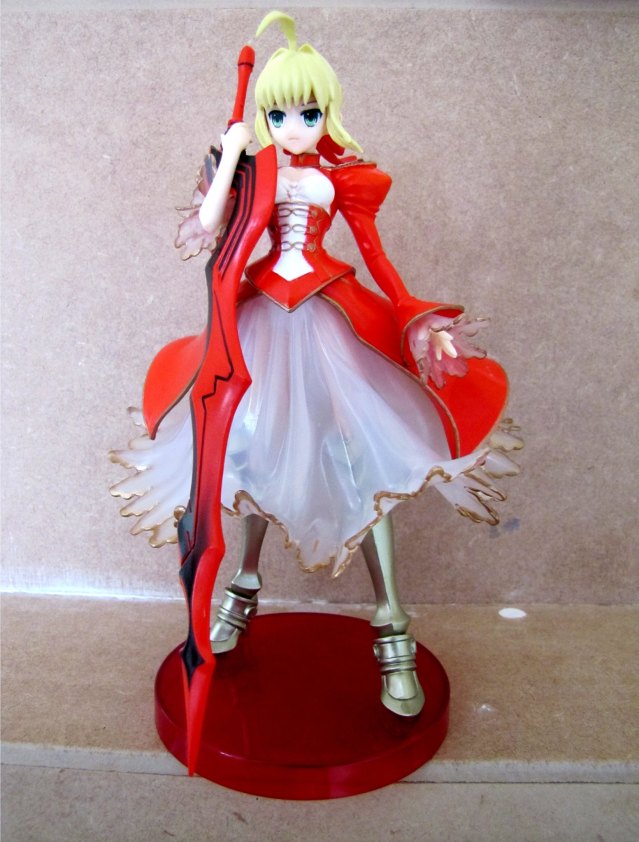 Photo by Anathiell. Soon cause Anathiell is currently obsessed with Saber and it sounds like she may actually be making cosplays for the various Sabers out there.  I just hope Saber Nero is first.  You can bet the new Fate anime airing soon will have a new Saber to cosplay. ^_^