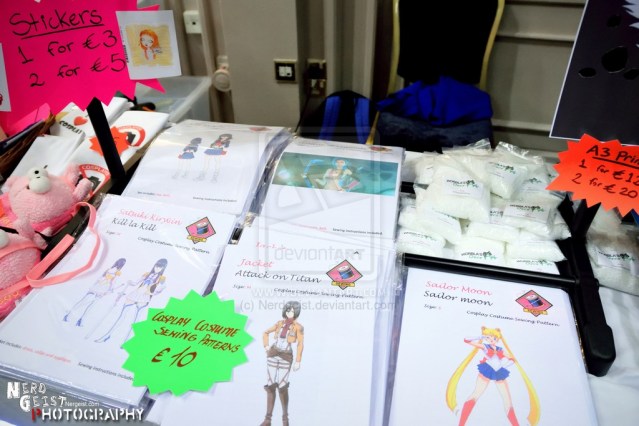 Anathiell’s Cosplay Costume Sewing Patterns at Nom-Con 2014