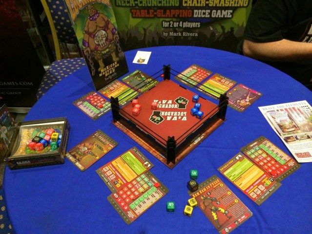 Luchador! Mexican Wrestling Dice! kickstarter preview