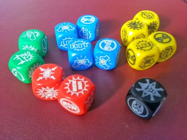 luchador mexican wrestling dice