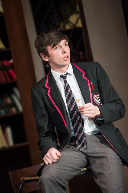 Rhys Dunlop as William a scene from Punk Rock at the Lyric Theatre until 6 September.  Lyrictheatre.co.uk  
