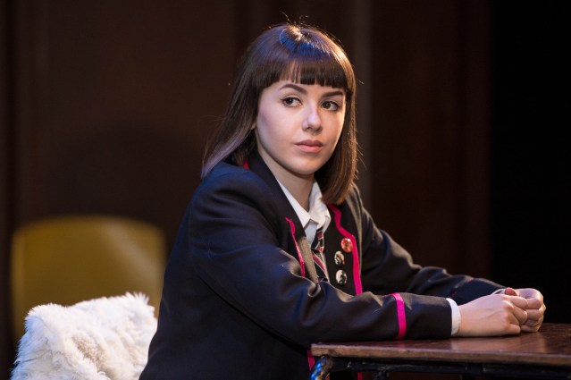 Lauren Coe as Lilly in a scene from Punk Rock at the Lyric Theatre until 6 September.  Lyrictheatre.co.uk
