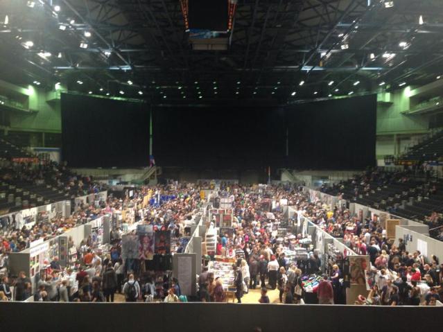 This will give you an idea of what the Belfast Film and Comic Con will look like.