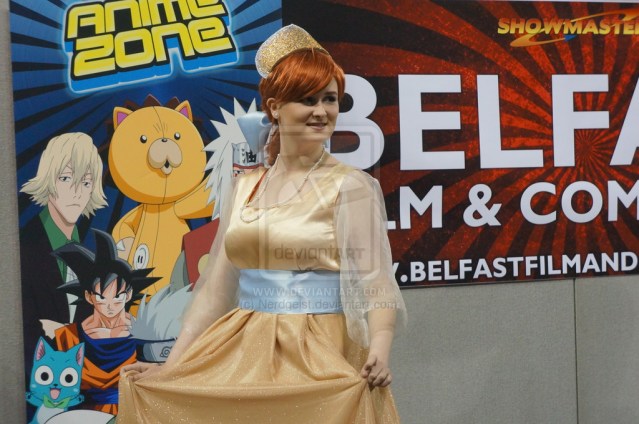 Anastasia cosplay Belfast Film and Comic Con 2014