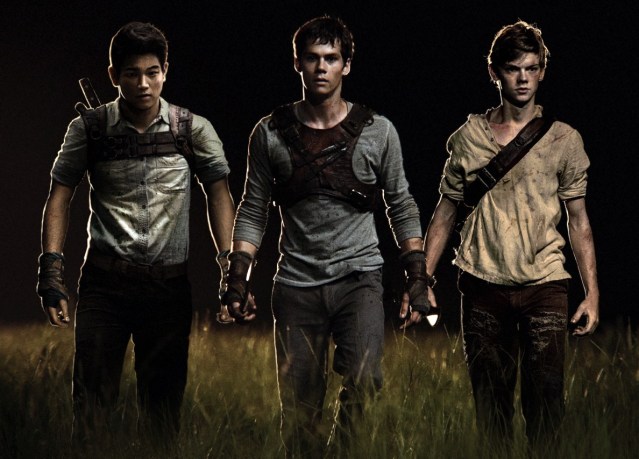 Minho, Thomas and Newt.