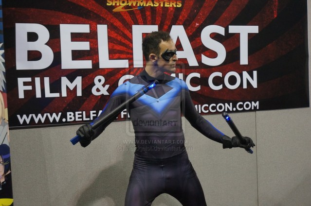 Nightwing at Belfast Film and Comic Con 2014