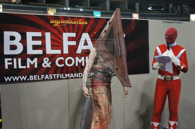 Pyramid Head at Belfast Film and Comic Con 2014