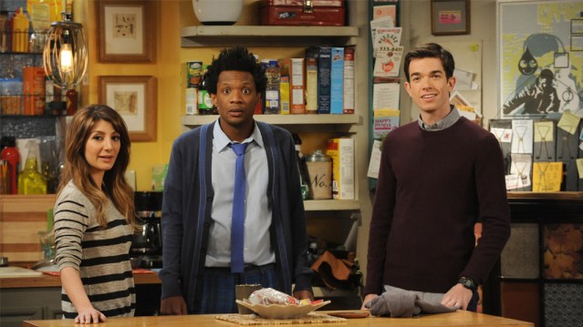 Nasim Pedrad, Seaton Smith & John Mulaney