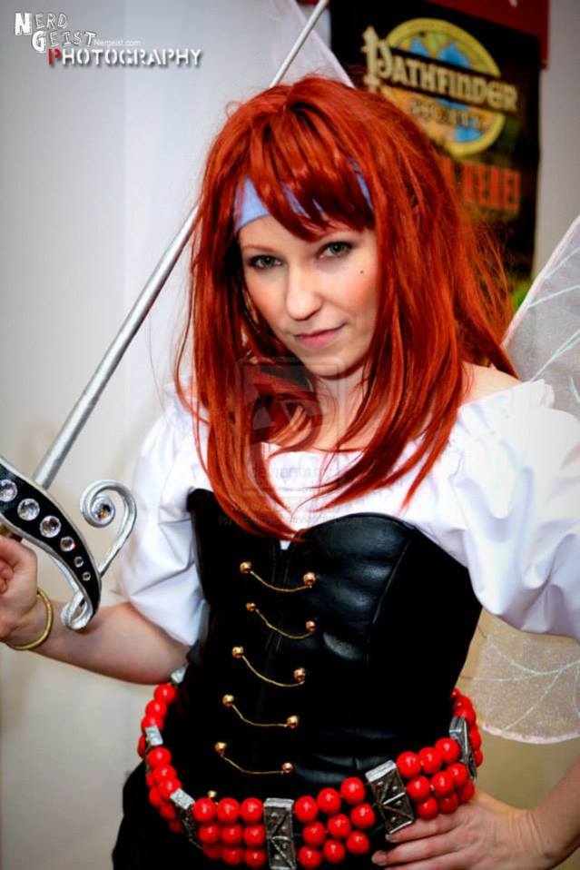Anathiell as Zarina from ‘Tinkerbell and the Pirate Fairy