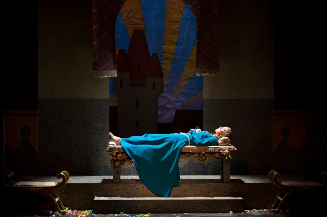 Beccy Henderson as ‘Princess Rose’ the Lyric’s very own Sleeping Beauty 