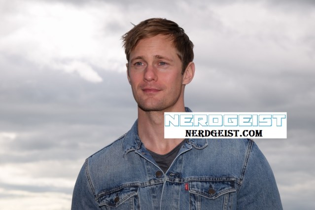 Alexander Skarsgard at photocall for The Diary of a Teenage Girl at Edinburgh International Film Festival 2015. Photo by Jenny Tang for Nerdgeist.com