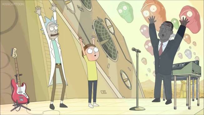 Veteran acting legend Keith David appears in 2 episodes as the President and Reverse Giraffe