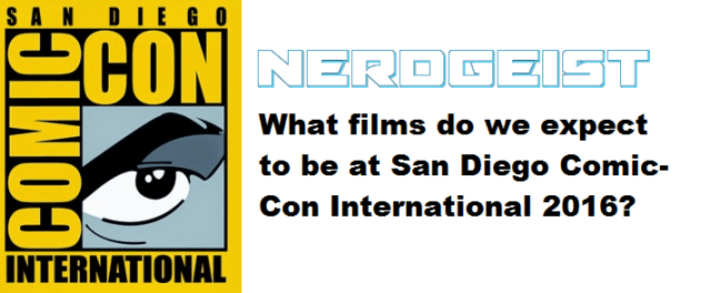 Nerdgeist Guide to outside events at sdcc 2016