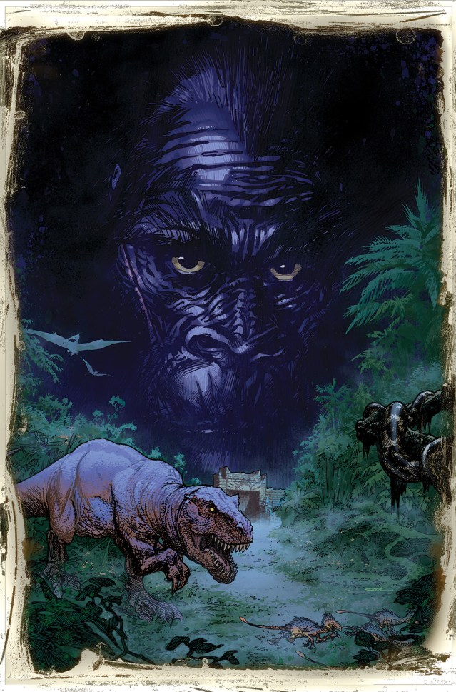 Kong of Skull Island #1 Auction Cover 1 by Ryan Sook